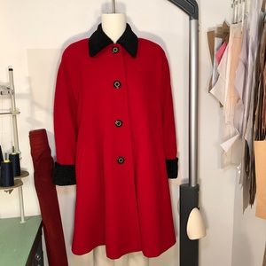 Vintage Lambs Wool Coat